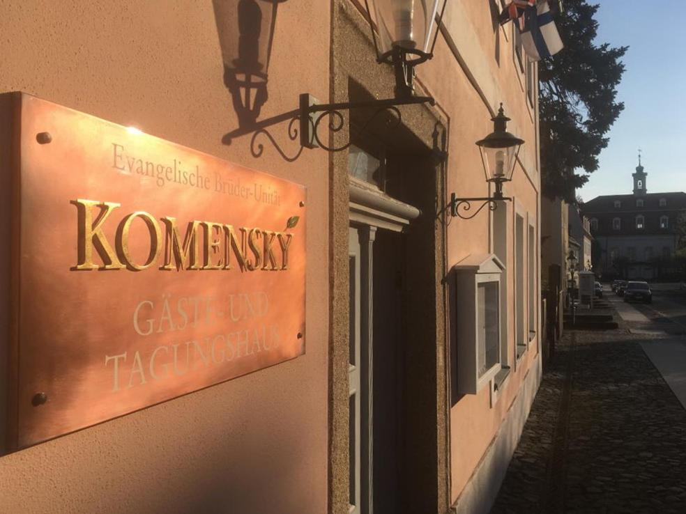 Komensky Gaeste- Und Tagungshaus Herrnhut Zewnętrze zdjęcie
